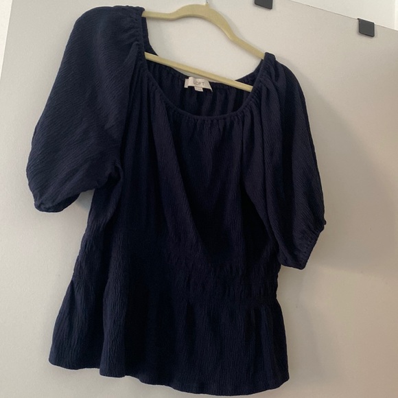 LOFT Tops - LOFT cinched waist top